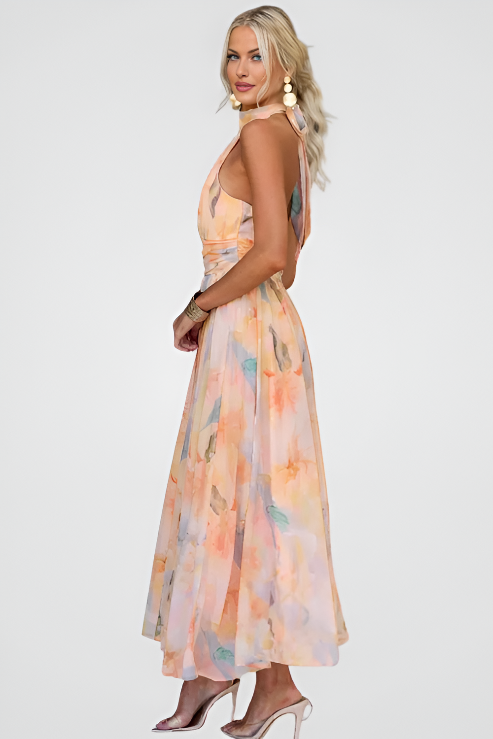 PEARL MIDI DRESS
