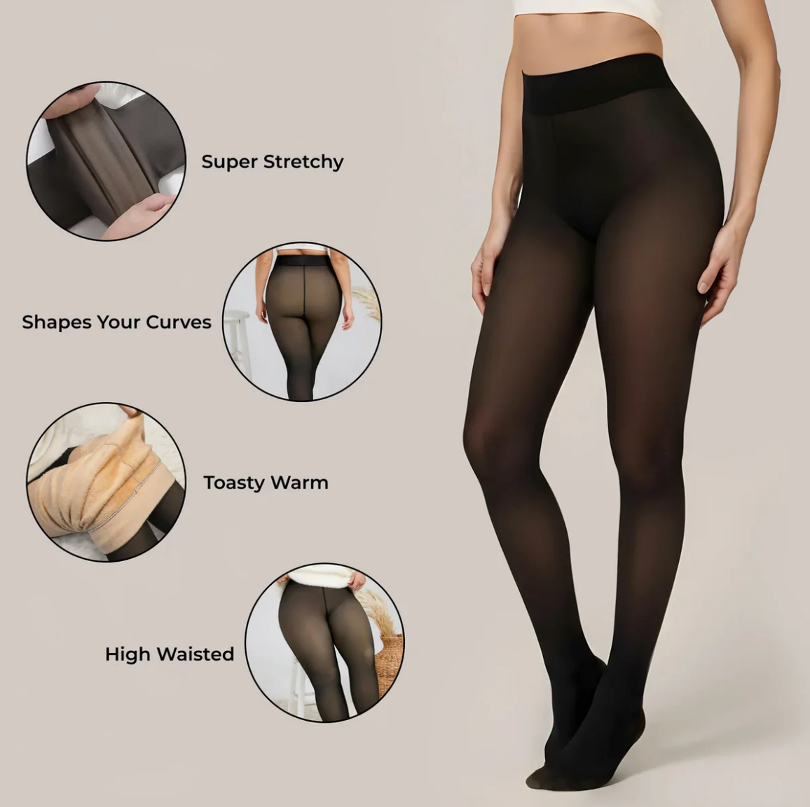 Solivana™ Fleece Lined Tights