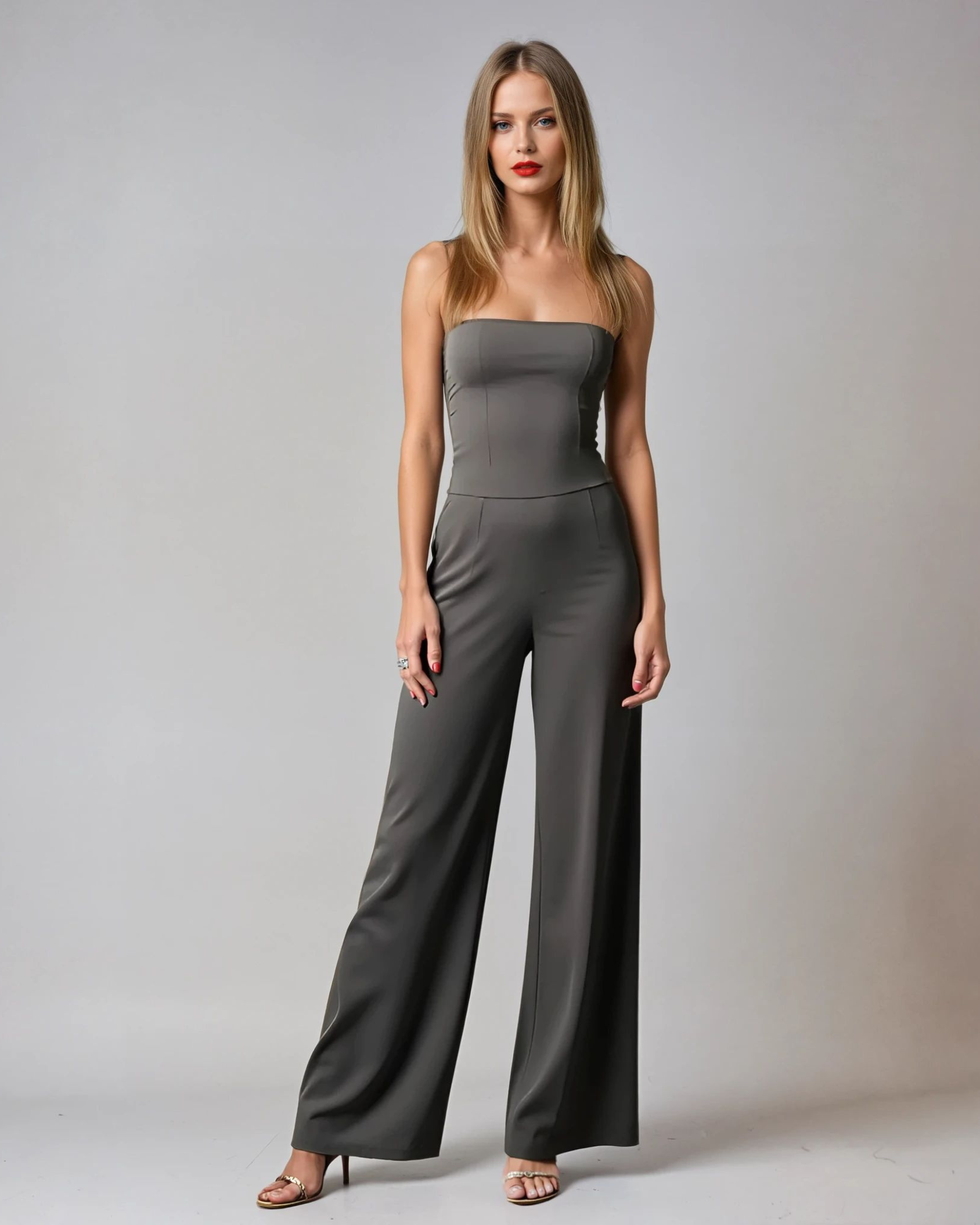 ANGELINA STRAPLESS JUMPSUIT